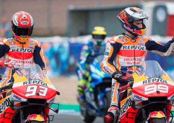 Jorge Lorenzo duro con la Honda dopo il brutto volo di Marc Marquez: so di chi &egrave; la colpa