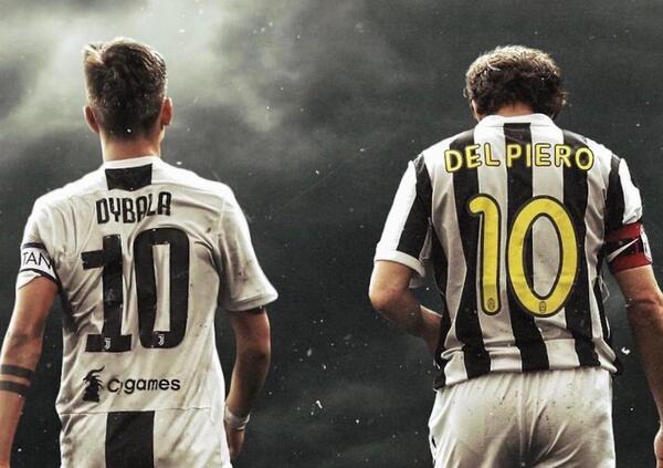 La Juve non &egrave; una squadra per numeri 10: da Del Piero a Dybala, perch&eacute; in bianconero non esiste riconoscenza