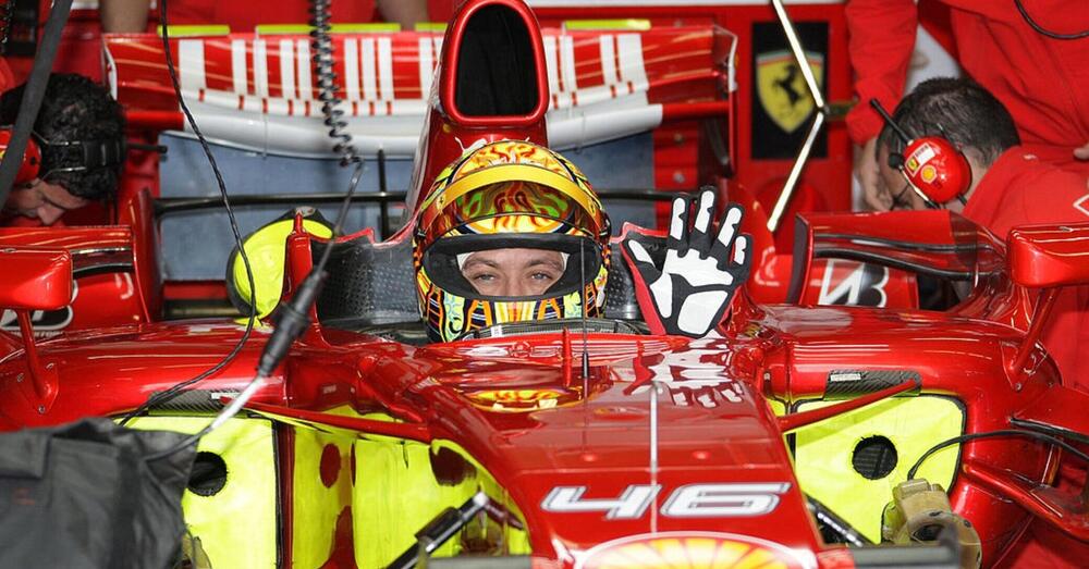 Valentino stupisce: &ldquo;Ecco il vero motivo per cui non sono andato in Ferrari. Ma ho sempre lavorato per diventare un pilota di auto&rdquo;