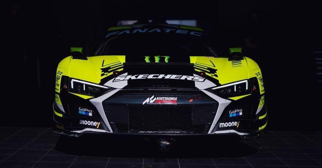 Valentino Rossi &egrave; tornato e corre con le GT3: quello che devi sapere tra orari, squadra e auto nel GT World Challenge Europe