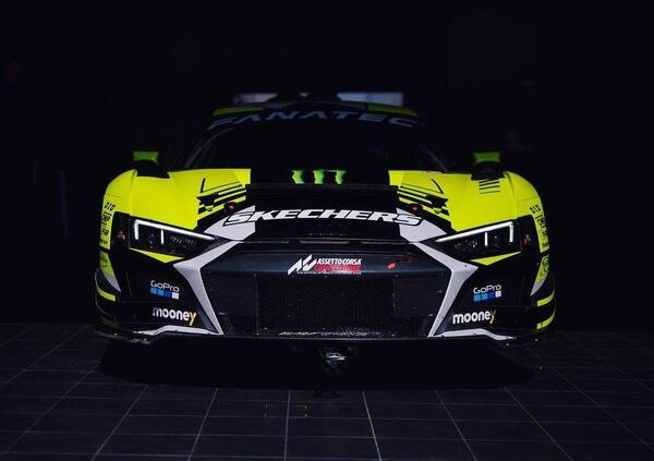 Valentino Rossi &egrave; tornato e corre con le GT3: quello che devi sapere tra orari, squadra e auto nel GT World Challenge Europe