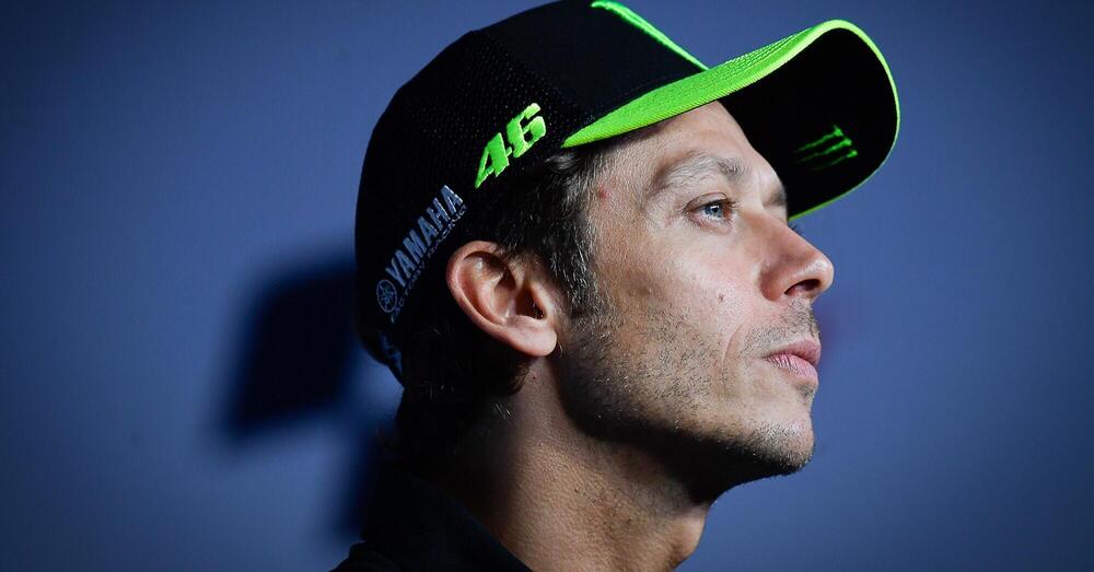 Valentino Rossi &egrave; uno strano capo