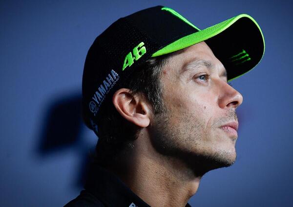 Valentino Rossi &egrave; uno strano capo