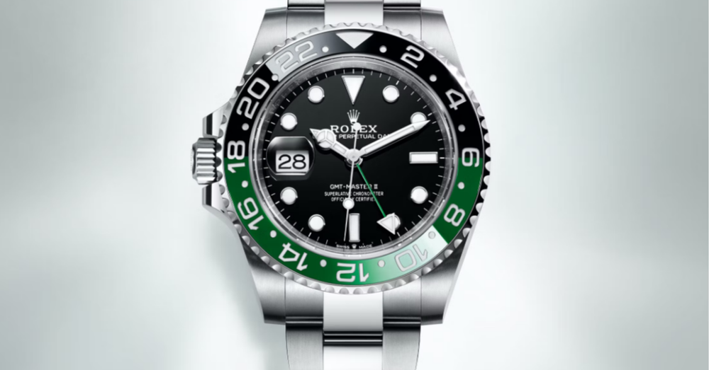 Rolex la spara grossa: ecco il GTM Master II &#039;Sprite&#039;, un verde e nero per mancini