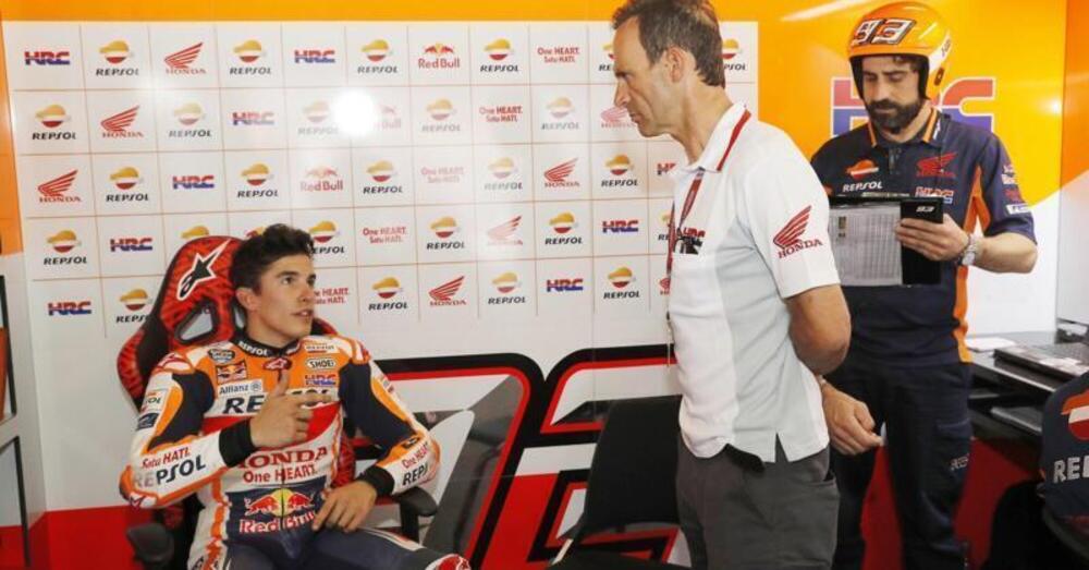 La Honda mette fretta a Marquez: &ldquo;Velocizzare il recupero, l&#039;infortunio non &egrave; grave&rdquo;