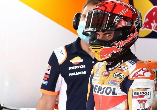 Guess Who&rsquo;s Back: Marc Marquez non molla e torna in pista con la sua Honda [FOTO]