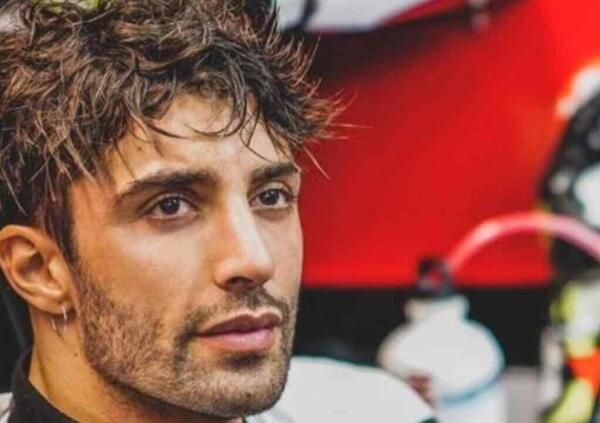 Andrea Iannone di nuovo in pista con Aprilia