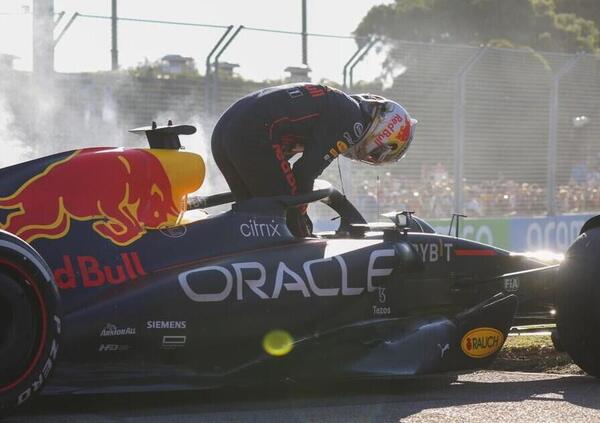 Svelato il motivo del ritiro di Verstappen in Australia