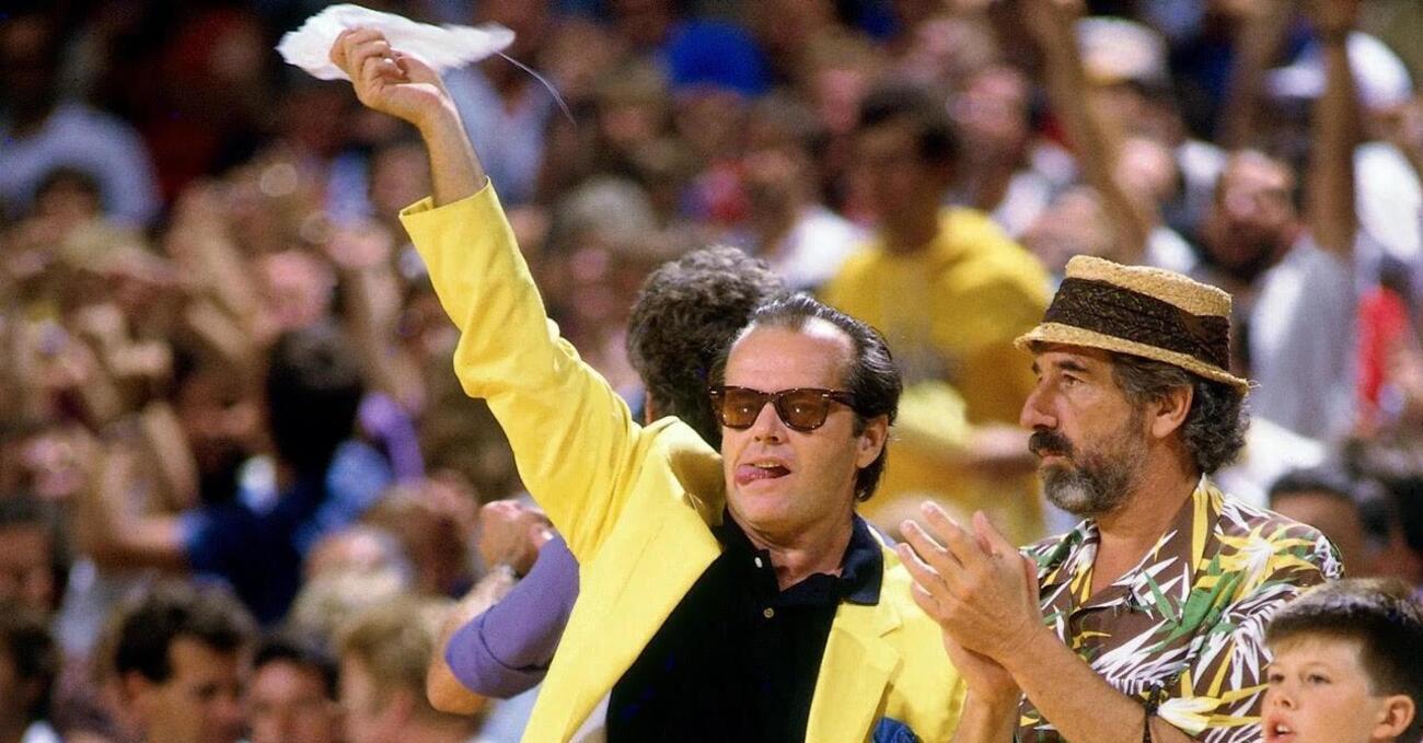 Per capire Jack Nicholson bisogna capire la sua passione per i Lakers (e noi ve la raccontiamo)