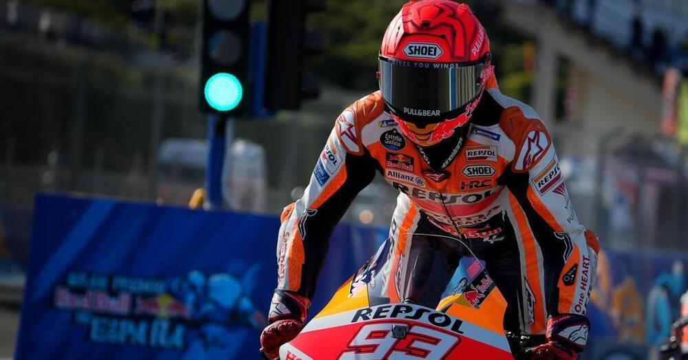 [VIDEO] Tutta la classe di Marc Marquez sta nel salvataggio a Jerez e nelle sue parole: &ldquo;Sono un pilota, mi pagano per questo&rdquo;