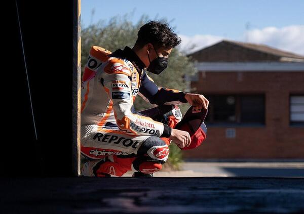 Marc Marquez: &ldquo;Il braccio non &egrave; pi&ugrave; lo stesso, e poi la diplopia&hellip; A volte mi chiedo se continuare a correre valga la pena&quot;