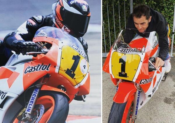 Mauro Sanchini sulla 500 2T di Eddie Lawson: &ldquo;Meravigliosa, agli 11.000 giri impazzisce. Sogno una MotoGP leggera&hellip; e magari col KERS!&rdquo;