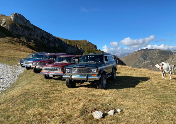 L&rsquo;Alta Via del Sale percorsa con cinque Jeep SJ degli anni Settanta-Ottanta: l&rsquo;avventura &egrave; servita