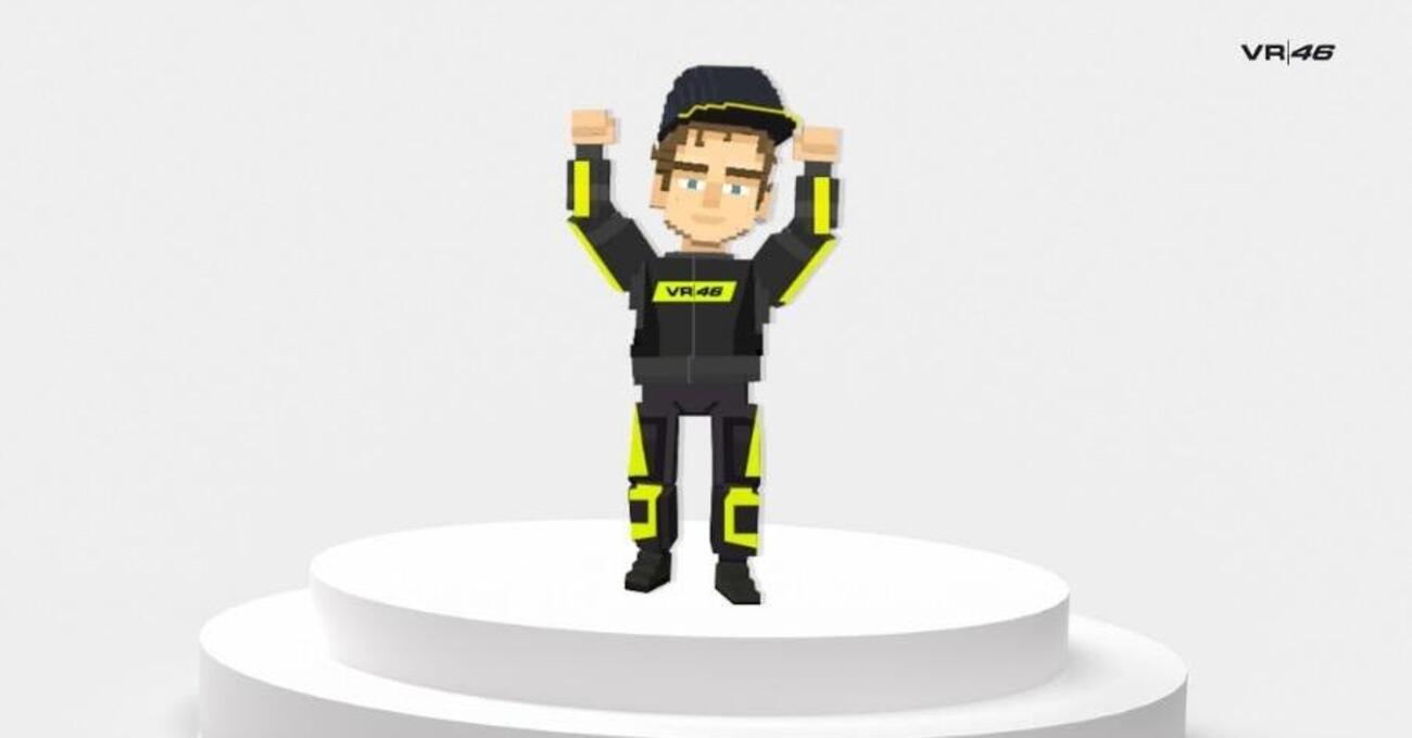 Valentino Rossi sbarca nel Metaverso: tifosi in pista con il Dottore