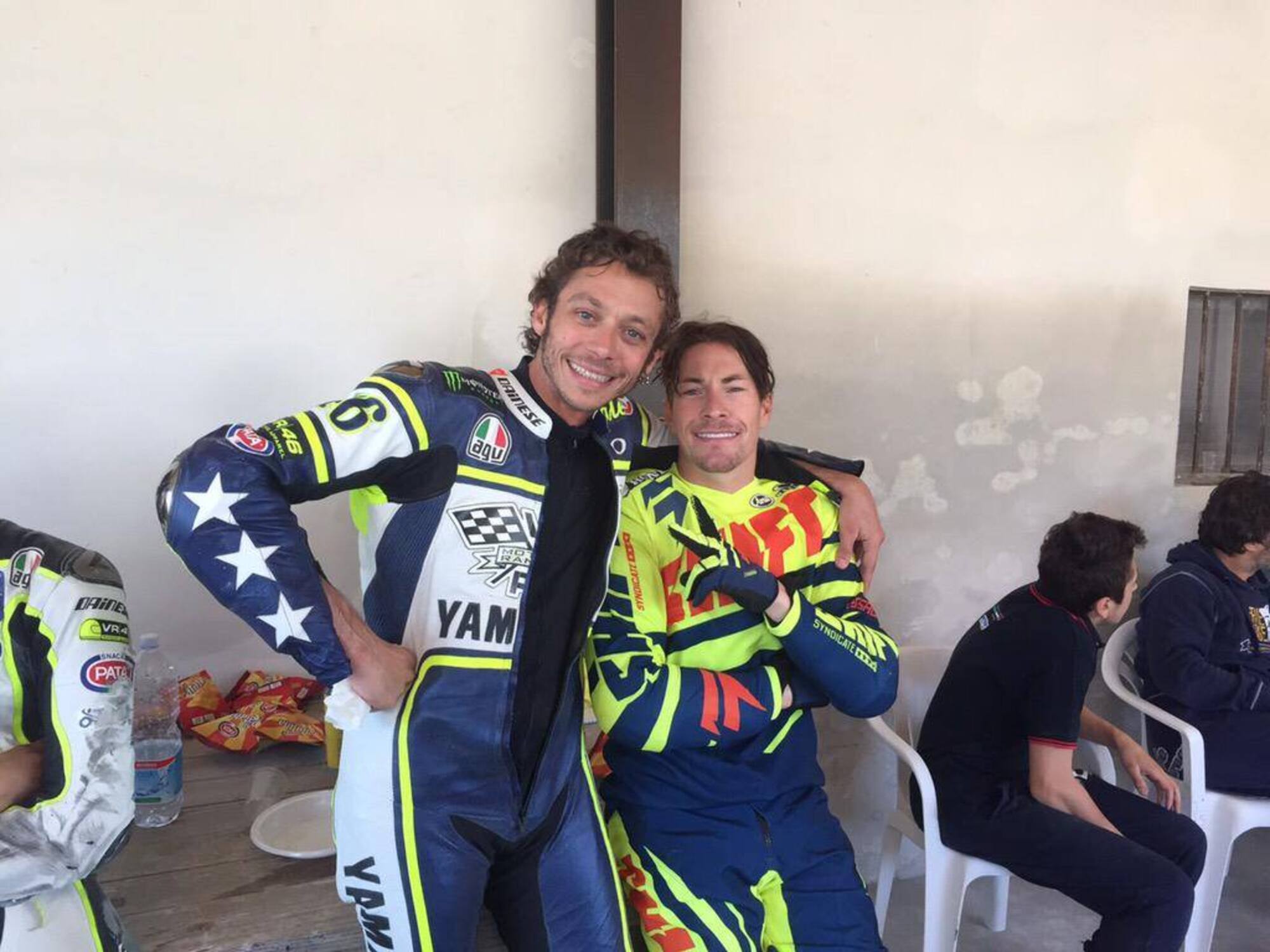 valentino rossi hayden ranch 2015