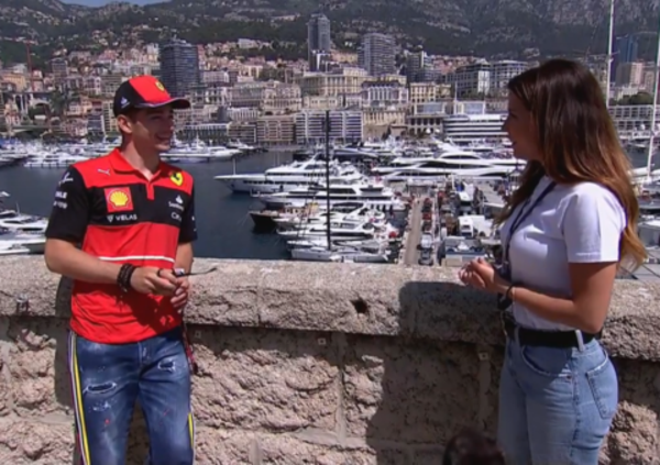 Charles Leclerc si confida con Federica Masolin: &ldquo;Purtroppo non ho mai avuto fortuna&rdquo;