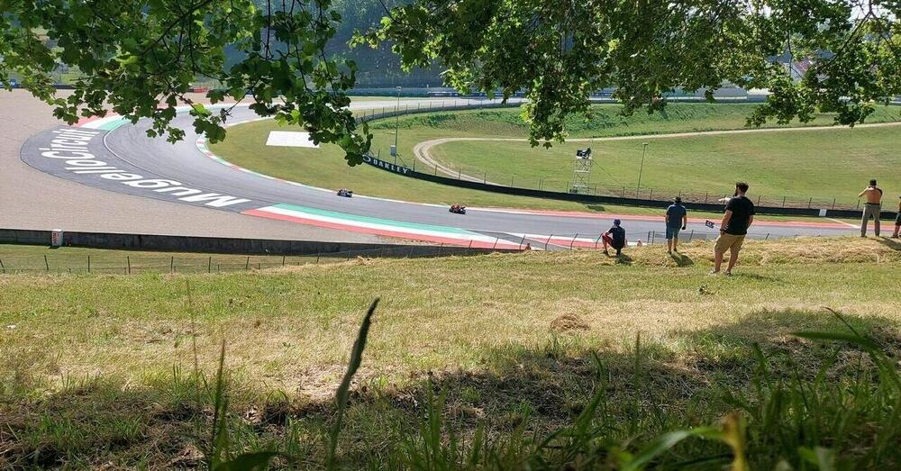 Al Mugello &egrave; mancato un venerd&igrave;: senza Valentino Rossi solo gli irriducibili (e chi ha da spendere) 