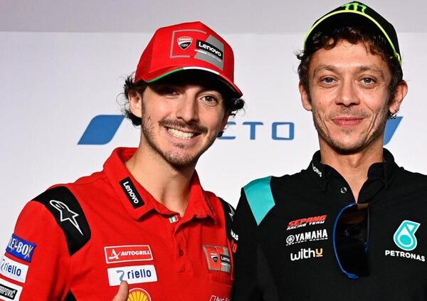 Pecco Bagnaia: &ldquo;La caduta di Le Mans? Valentino mi ha insegnato la cosa giusta&rdquo;