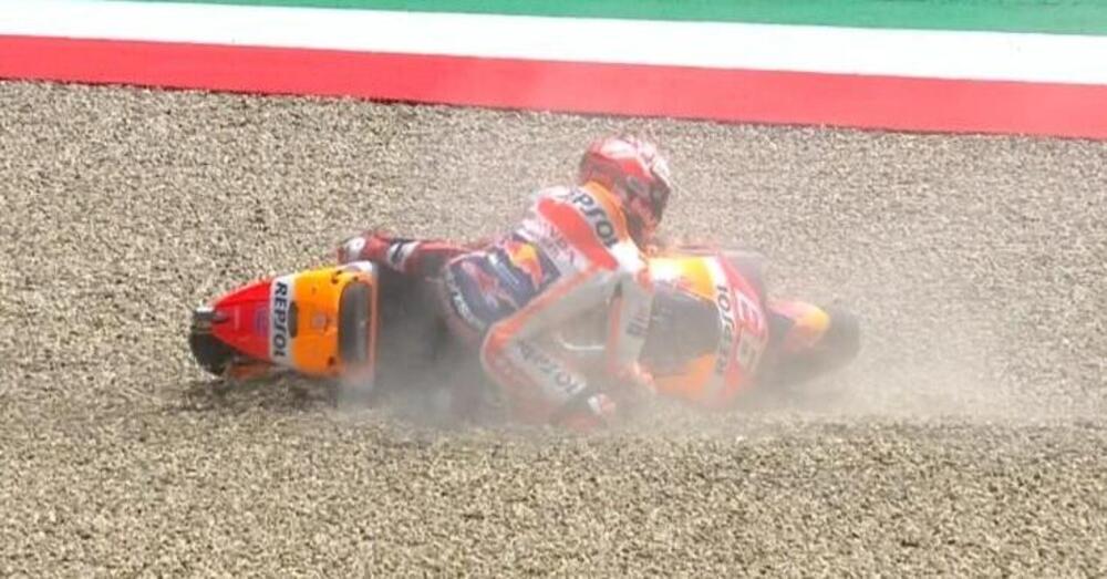 &quot;Basta&quot;, la parola di Marc Marquez a cui potrebbe pensare anche Valentino Rossi