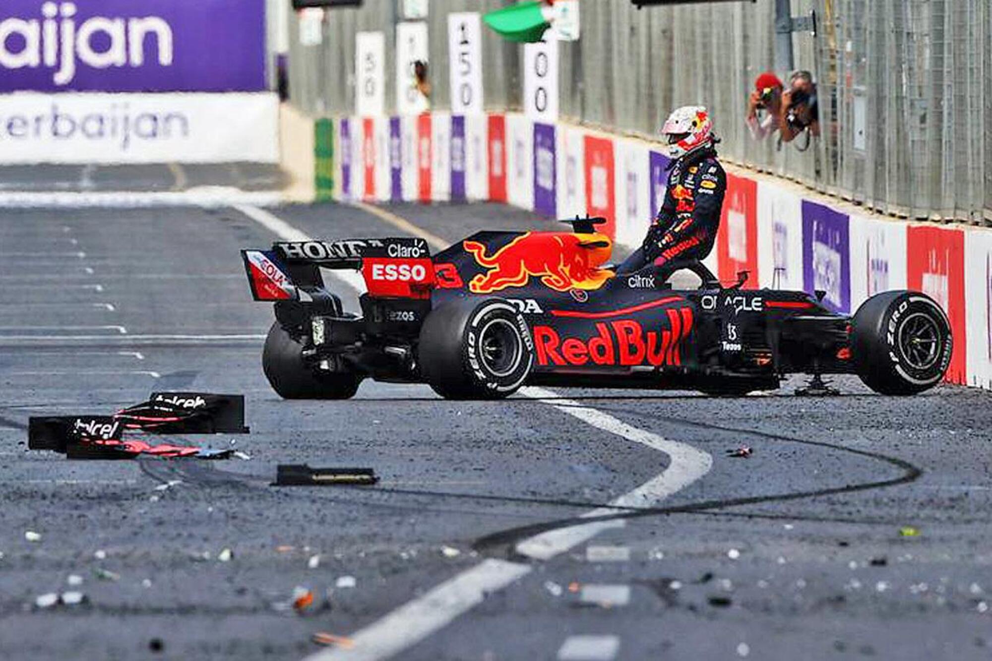 Max Verstappen a Baku 2021