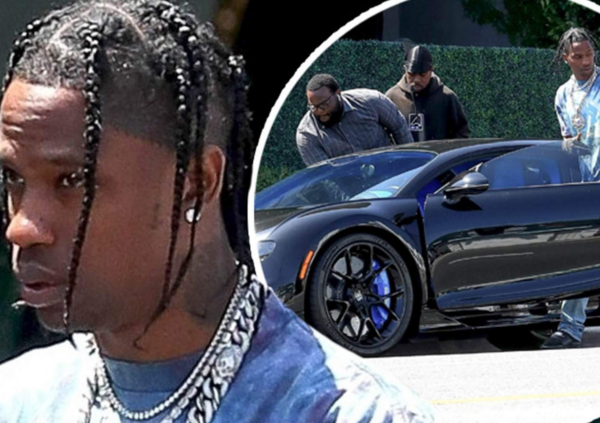 Dopo la tragedia di Astroworld, Travis Scott sfoggia la nuova Bugatti milionaria. E le vittime?