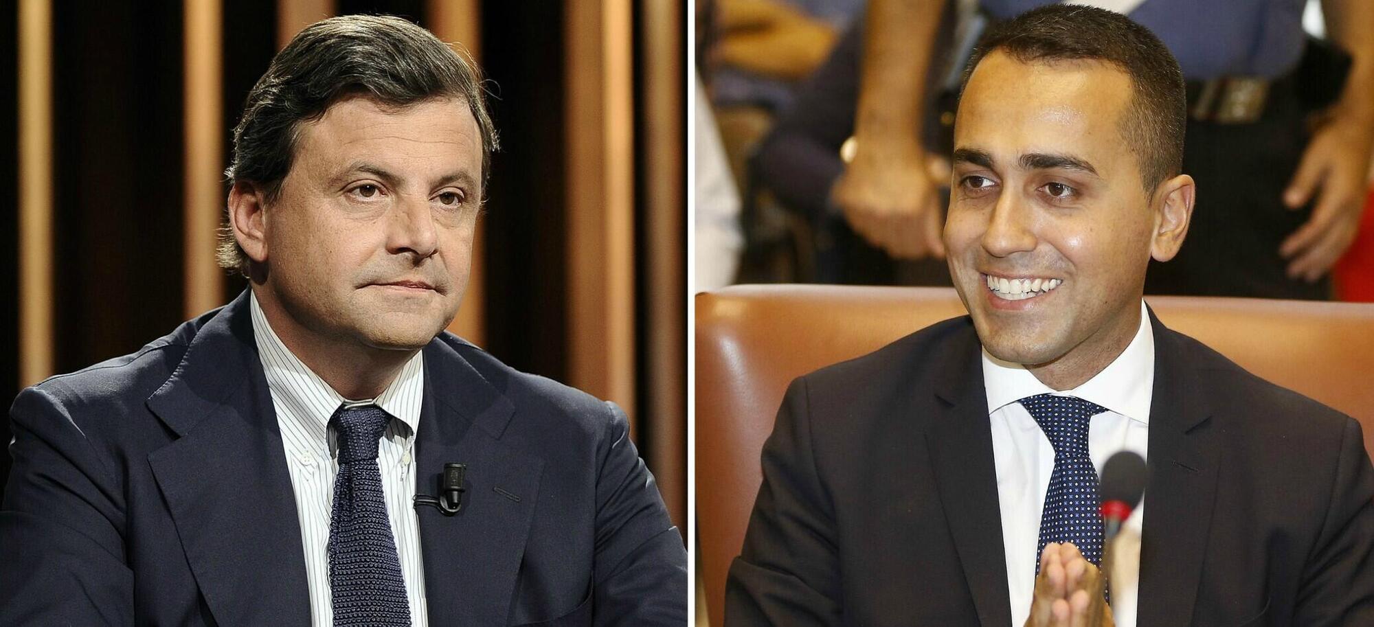 Carlo Calenda e Luigi Di Maio