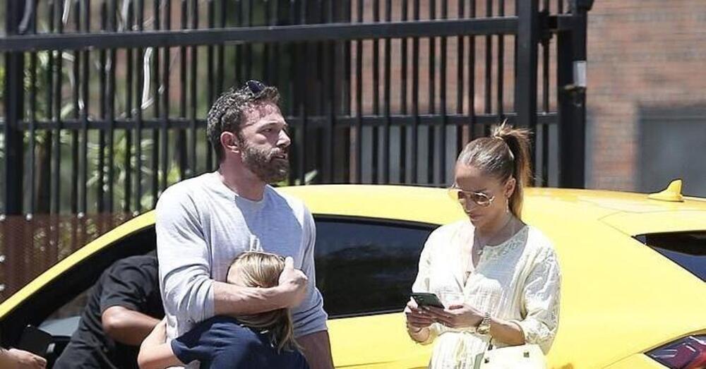 Ben Affleck e l&#039;incidente in Lamborghini del figlio (di 10 anni), con Jennifer Lopez a bordo  [VIDEO]