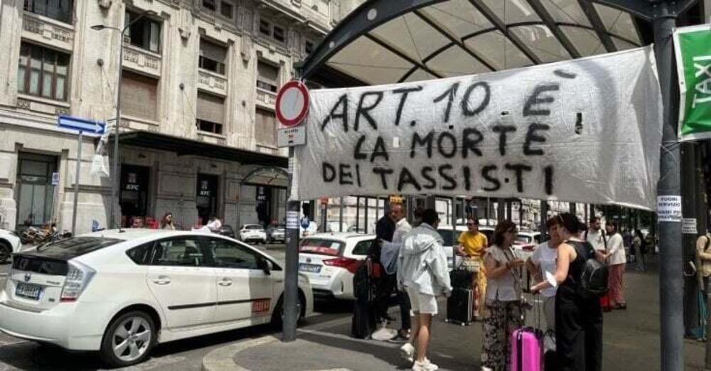 Sciopero selvaggio dei taxi a Milano. Rocco Tanica: &ldquo;Non garantite neanche le urgenze di anziani e malati...&rdquo; 