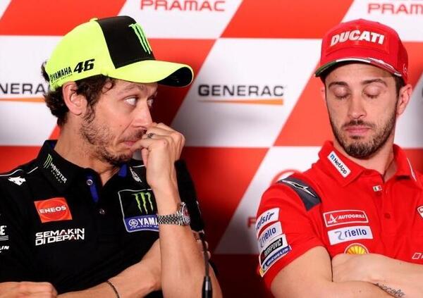 Valentino Rossi se ne fregava un po&rsquo;. La rivelazione di Andrea Dovizioso