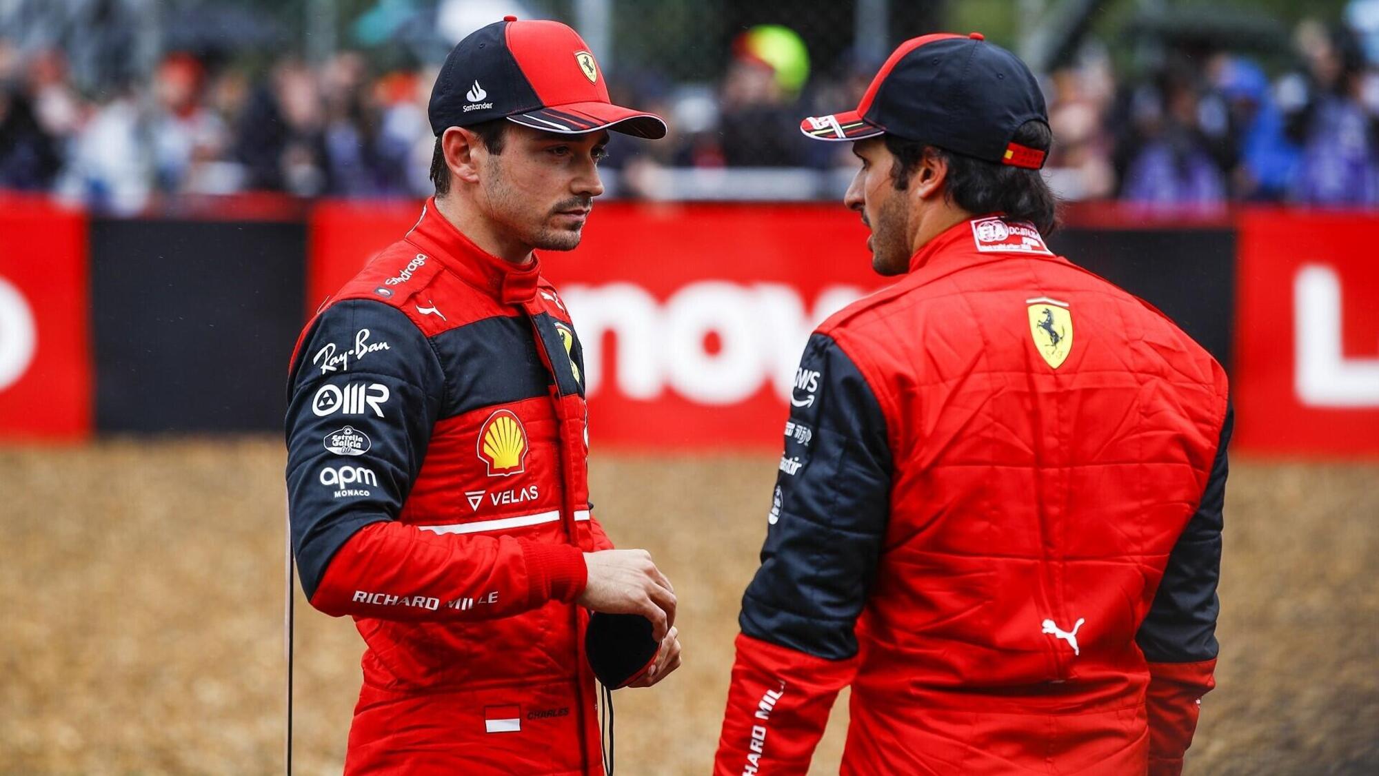 Charles Leclerc Carlos Sainz