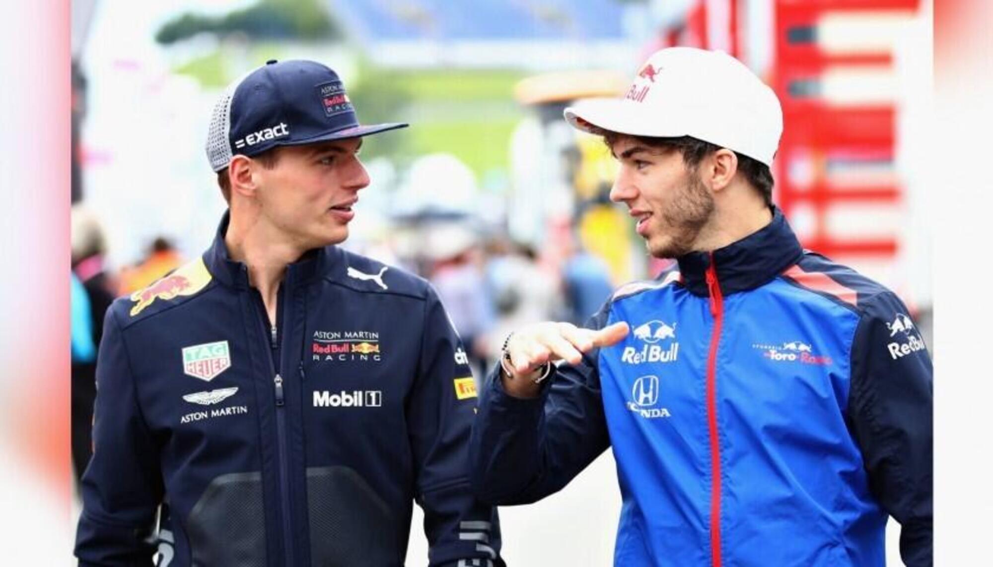 Max Verstappen Pierre Gasly