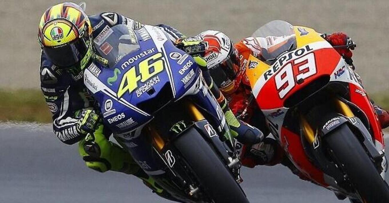 &Egrave; sempre Valentino Rossi vs Marc Marquez: numeri pazzeschi al 29esimo compleanno