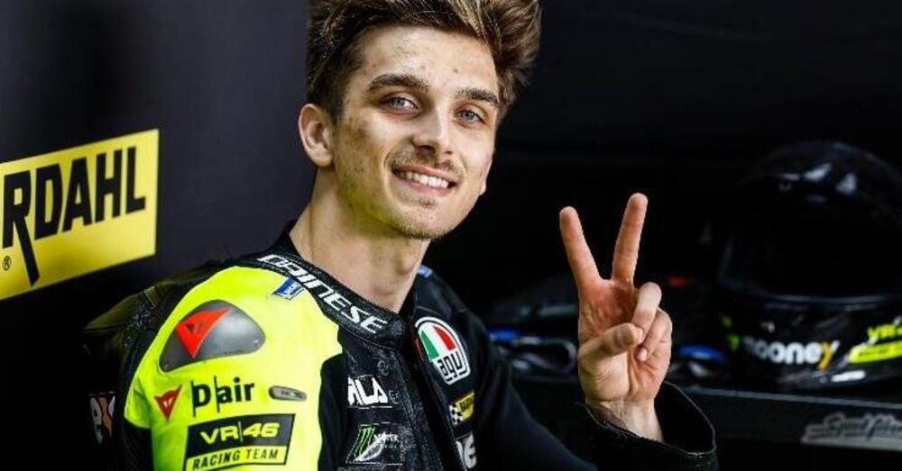 VR46 ai voti: Luca Marini si mette 7, ma sul podio c&#039;&eacute; salito Marco Bezzecchi