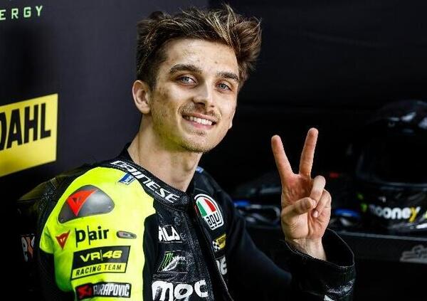 VR46 ai voti: Luca Marini si mette 7, ma sul podio c&#039;&eacute; salito Marco Bezzecchi