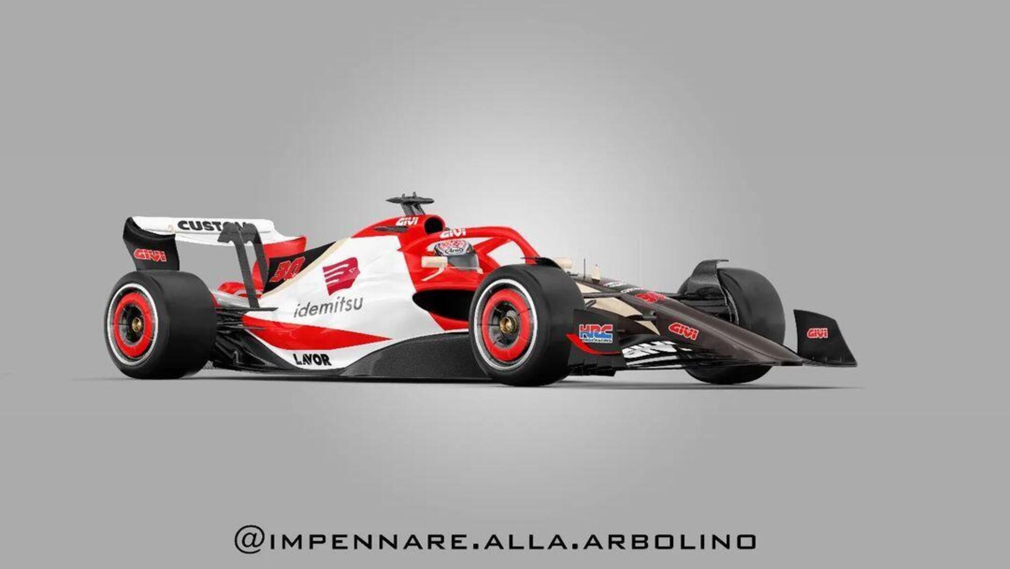 Formula 1 Honda LCR di Takaaki Nakagami