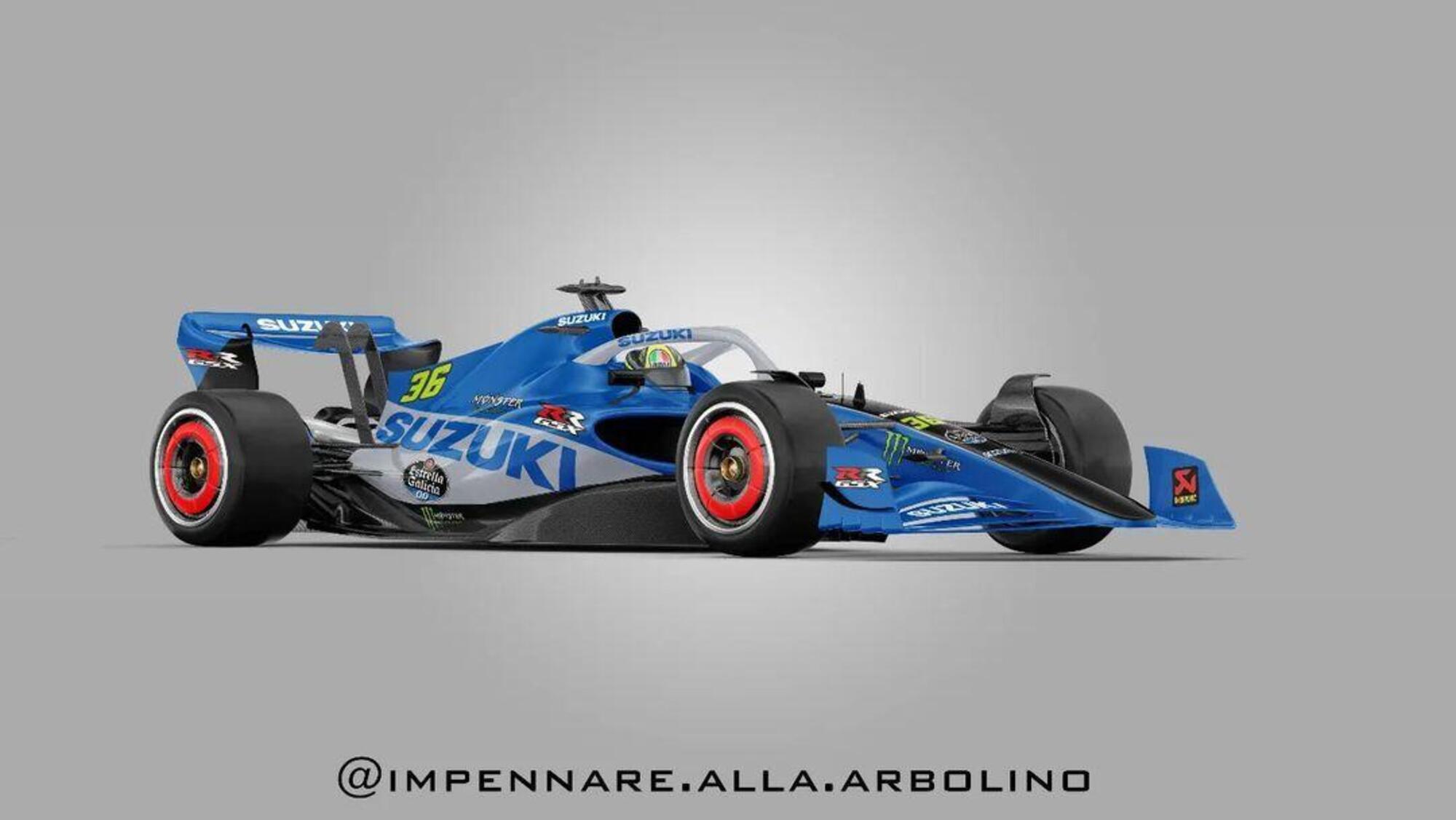 Formula 1 Suzuki Eicstar di Joan Mir