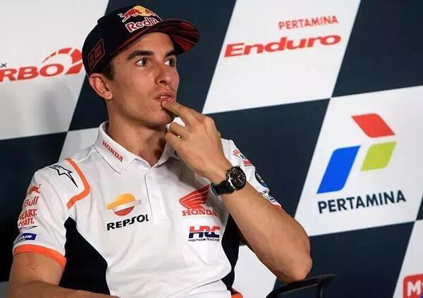 Marc Marquez frena gli entusiasmi: &ldquo;Non riesco neanche a mangiare&rdquo;