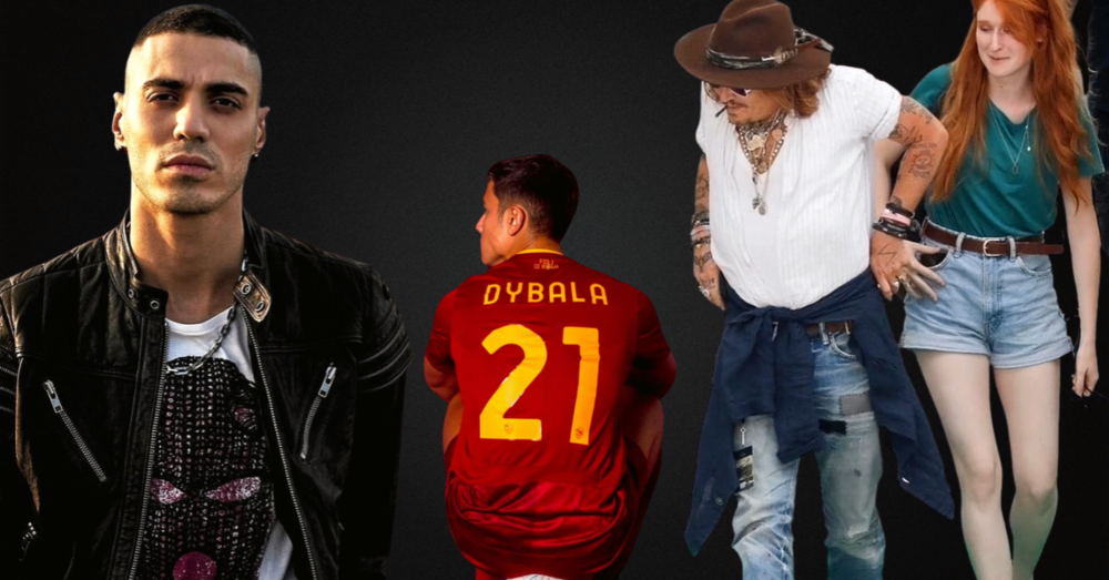 I no sex, il non umilissimo Marracash, il povero Dybala, la misteriosa rossa con Depp, l&rsquo;arma di Zelensky contro Putin, Fede e Berlusconi, il piccolo baby boom in tv e&hellip; a tutto gossip con Alessi