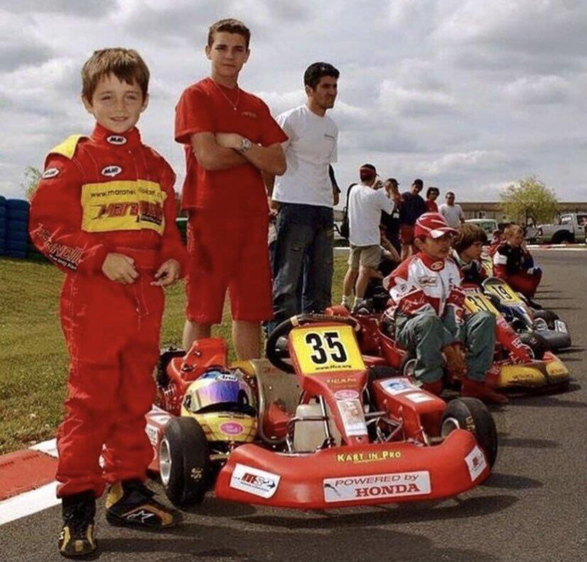 Charles Leclerc e Jules Bianchi