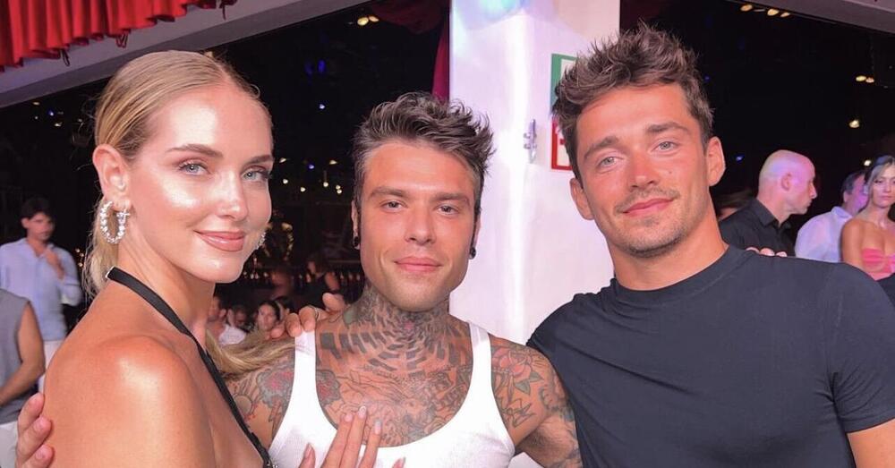 Leclerc con Chiara Ferragni e Fedez a Ibiza: parte il sogno di un progetto insieme 