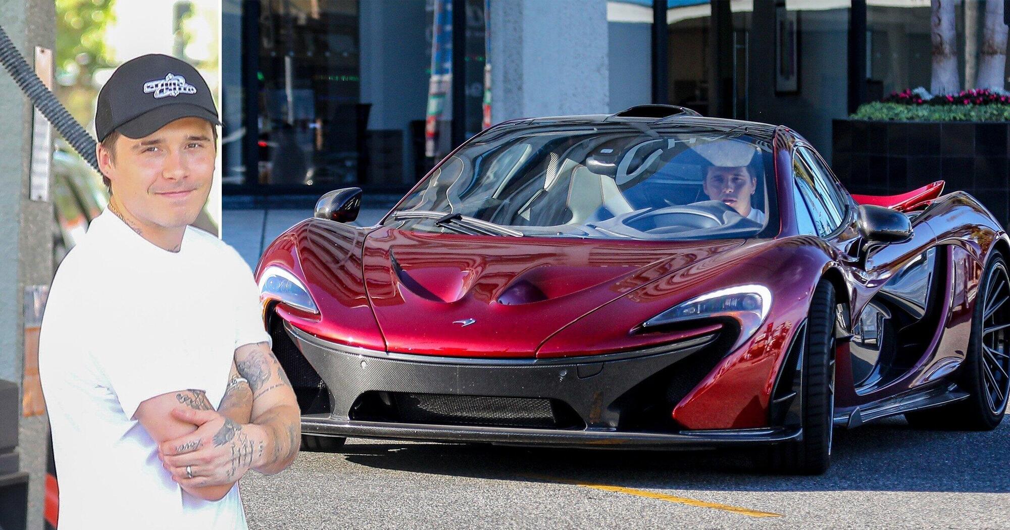 Brooklyn Beckham e la McLaren P1