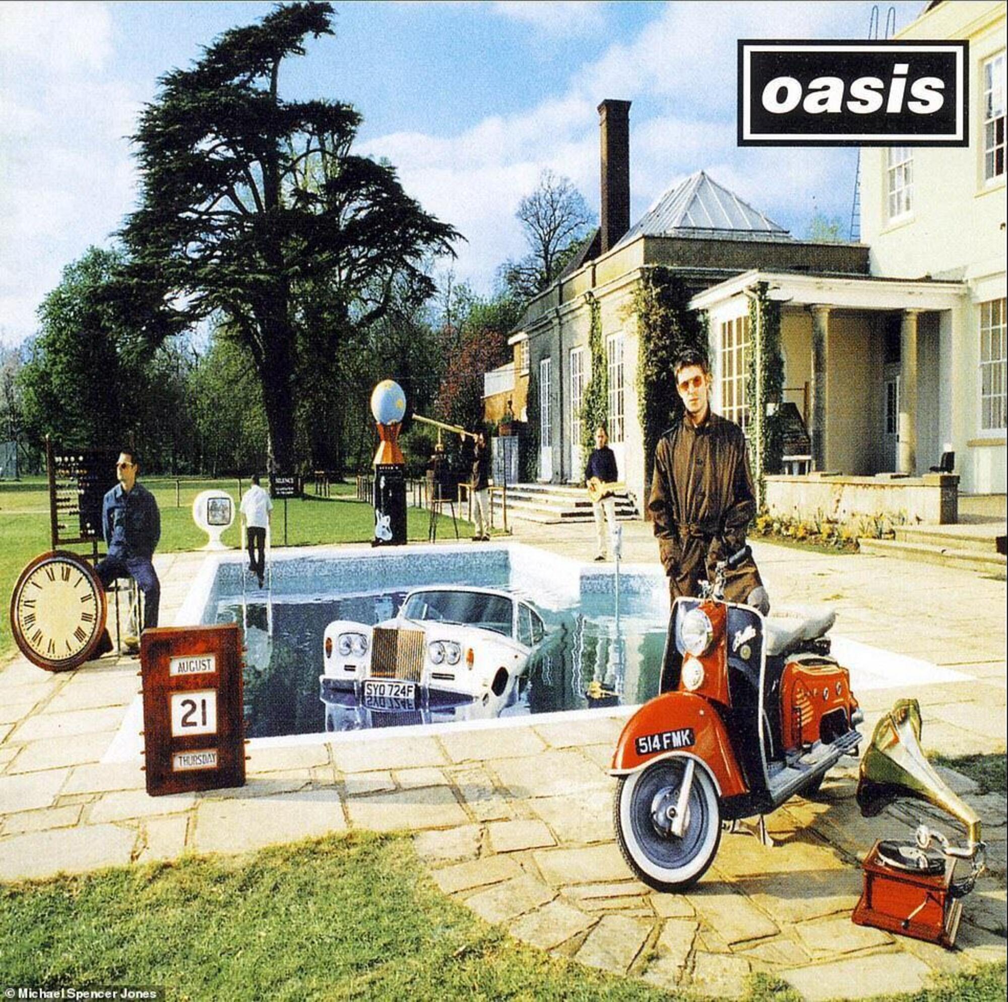 La copertina di Be Here Now