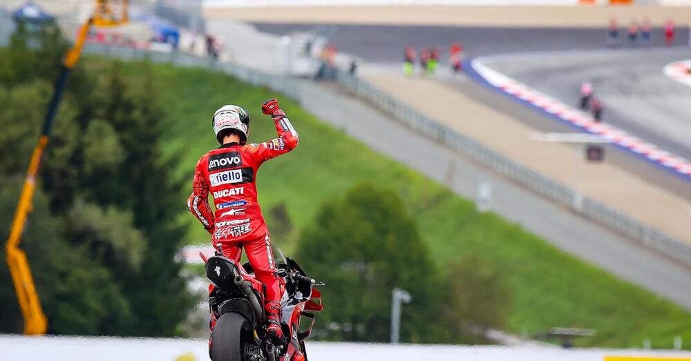 Francesco Bagnaia, terzo capolavoro in Austria: fortuna che gli hanno ritirato la patente