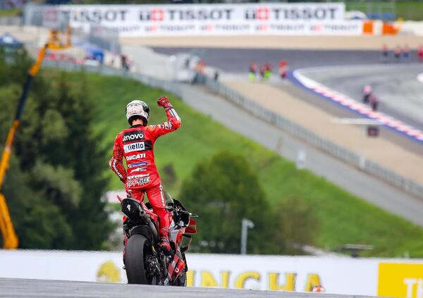 Francesco Bagnaia, terzo capolavoro in Austria: fortuna che gli hanno ritirato la patente