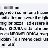 I napoletani si lamentano dei Coldplay 3