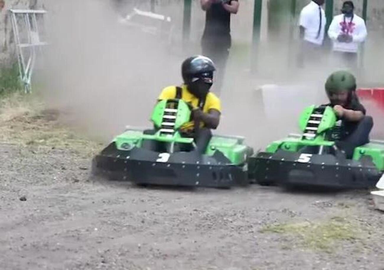 [VIDEO] Una gara di go-kart in carcere? Sembra incredibile ma &egrave; successo...