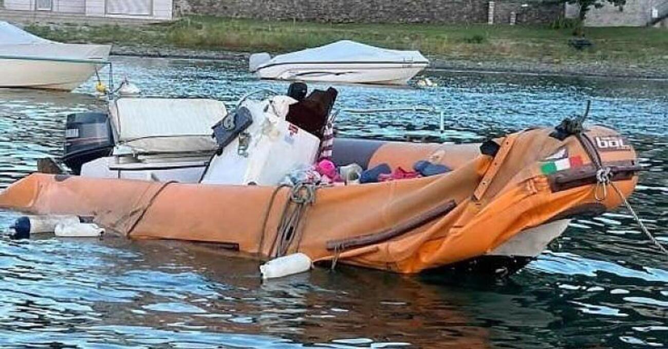 Violento scontro tra un gommone e un motoscafo: tra i feriti anche dei bambini