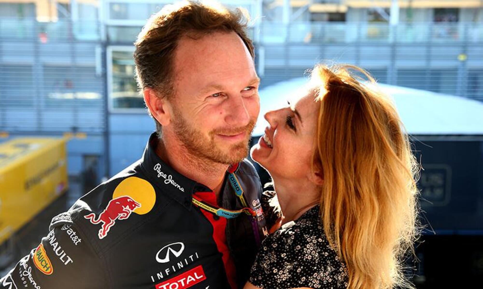 Christian Horner e Geri Halliwell