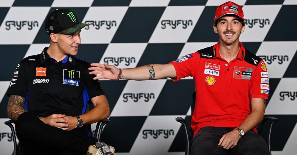 Pecco Bagnaia: &ldquo;Litigare con Quartararo non serve. La gara sprint? Ci ho ripensato&rdquo;