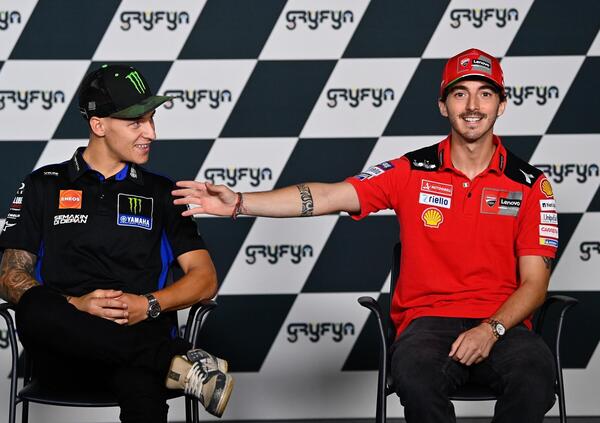 Pecco Bagnaia: &ldquo;Litigare con Quartararo non serve. La gara sprint? Ci ho ripensato&rdquo;